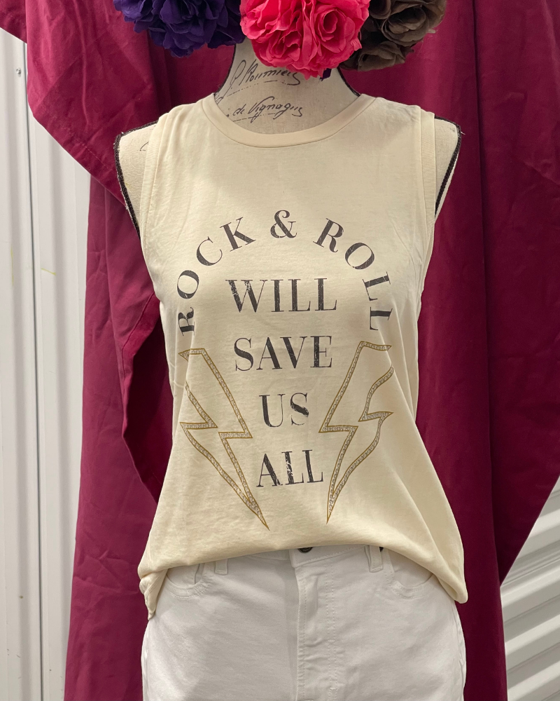 Rock & Roll Will Save Us Tee