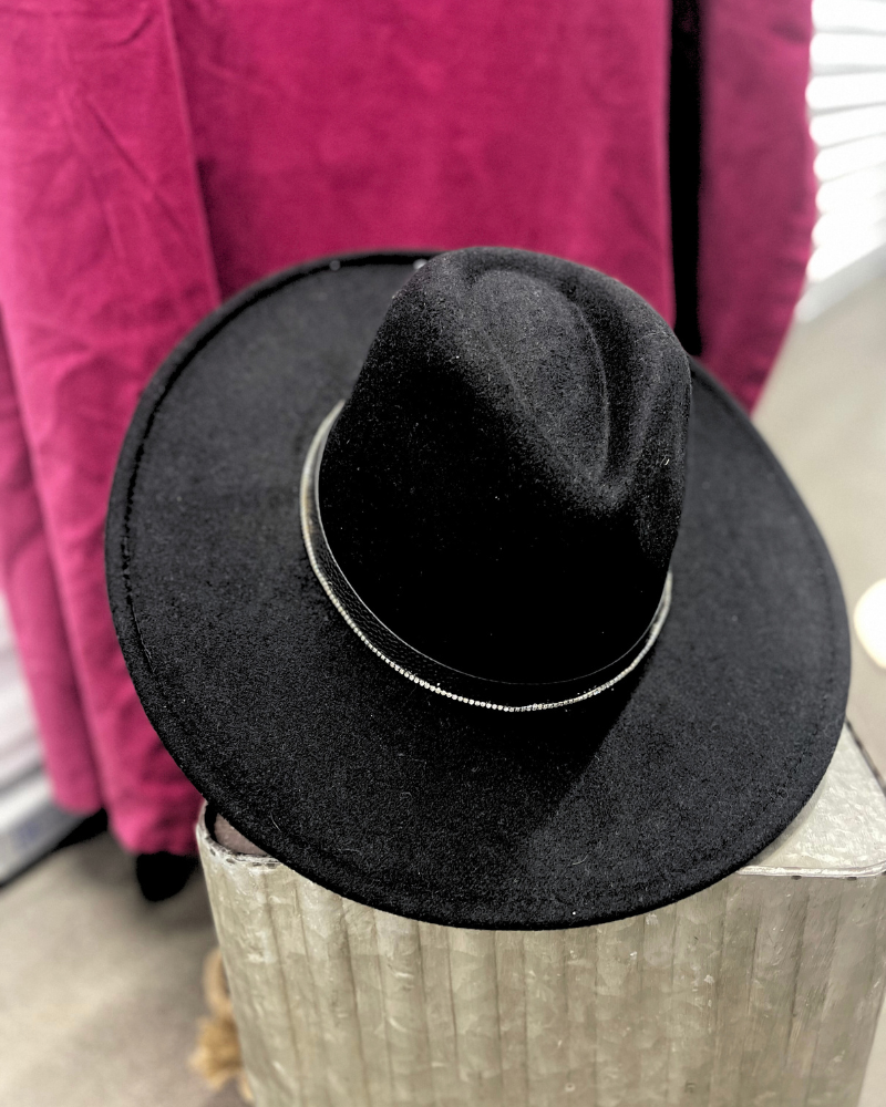 Wide Brim Felt Hat