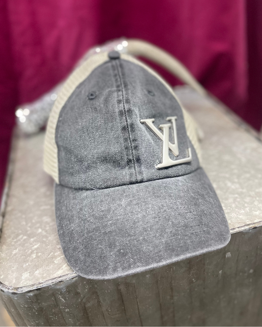 Upcycled Luxe Baseball Cap