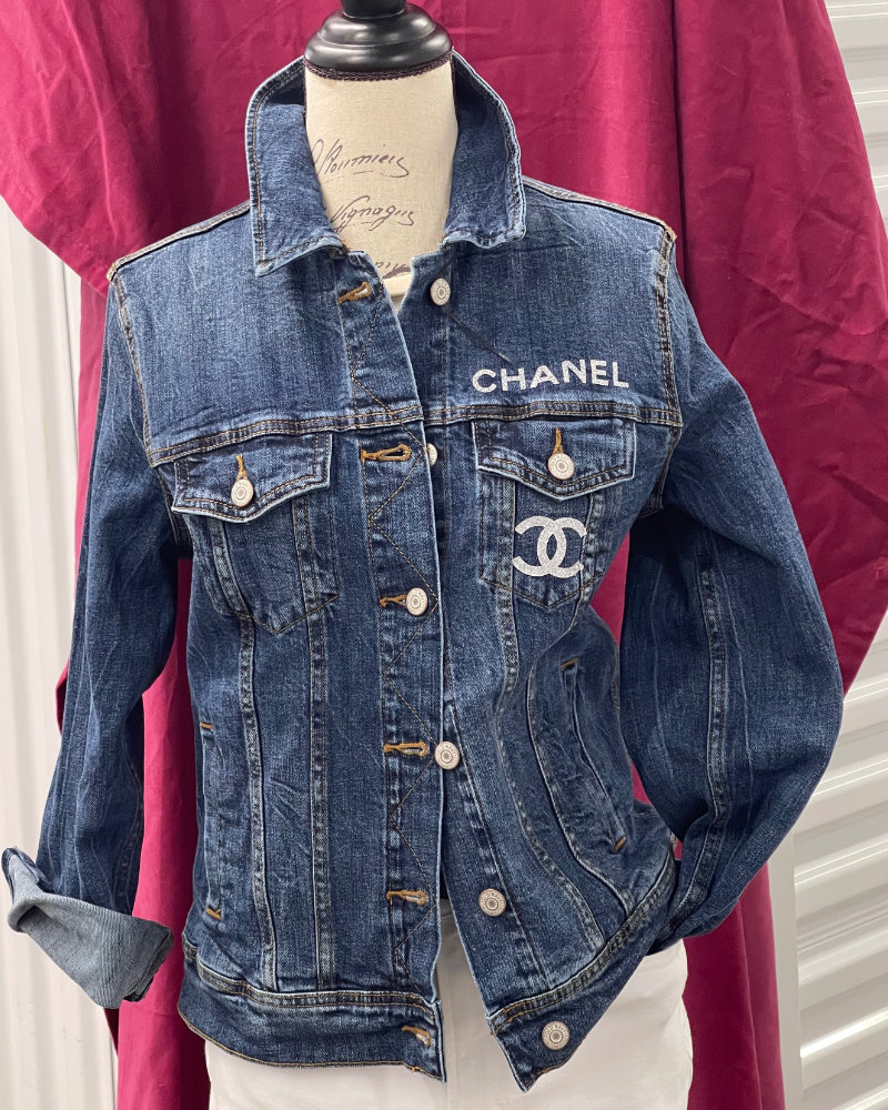 Denim Upcycled Luxe CC Jacket