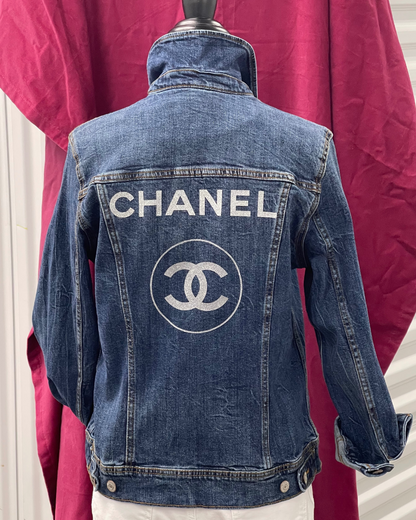 Denim Upcycled Luxe CC Jacket